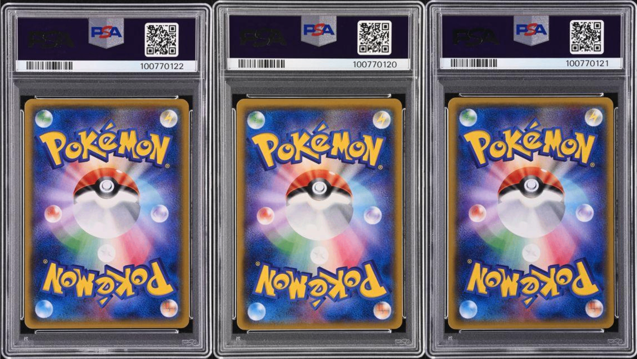 2018 POKEMON JAPANESE SM PROMO #SM-P VICTORY DECORATION CL '18-OF.TMT 1ST-1ST/-2ND/-3RD PLACE SET - Back